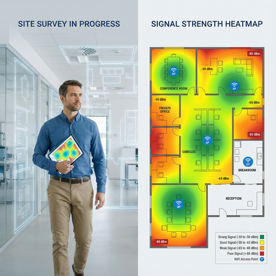 Indoor Site Survey for Wi-Fi
