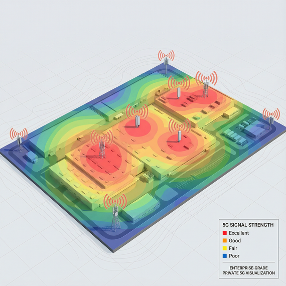 Outdoor Private 5G Heatmap